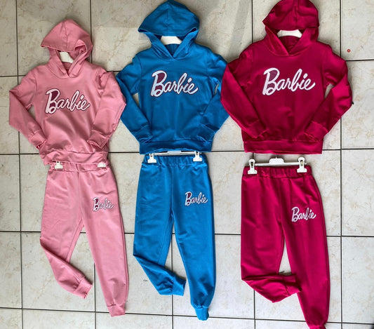 Hoody barbie set | fuchsia