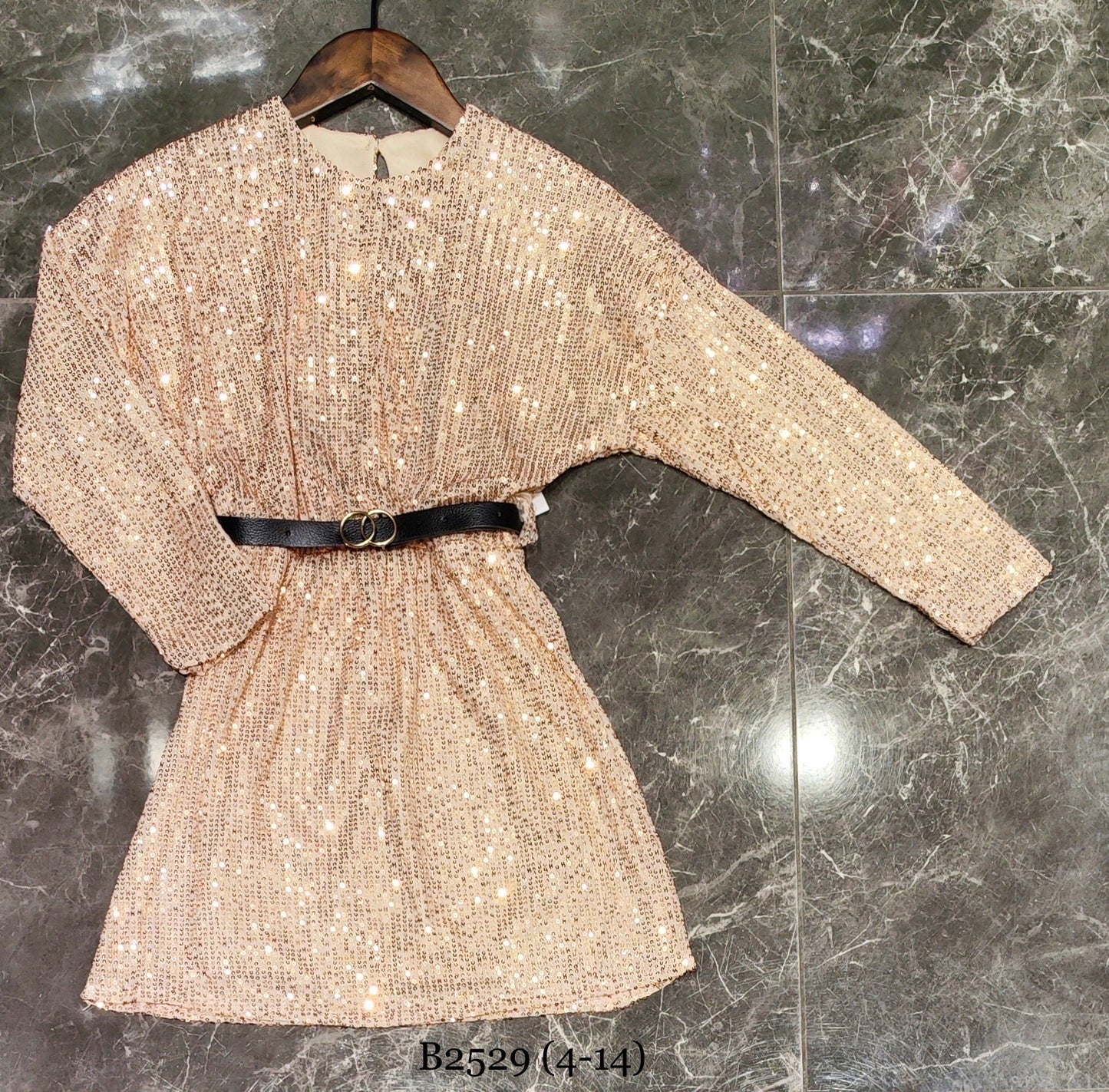 Belted glitter