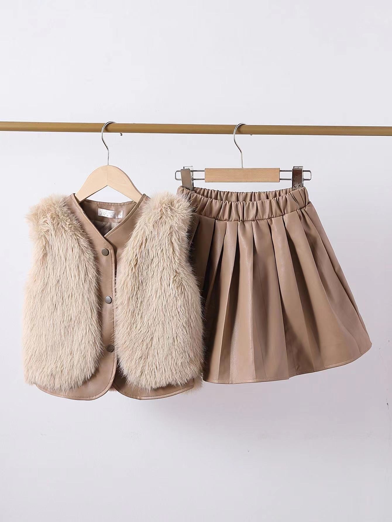 Fake fur | camel