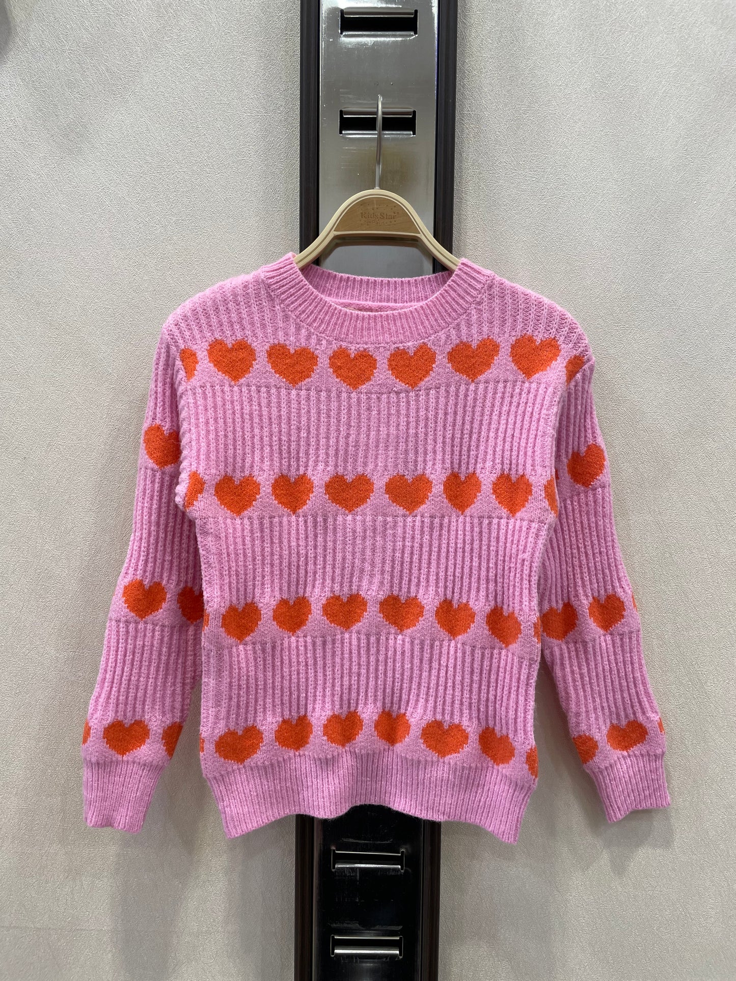 Heart sweater | roze