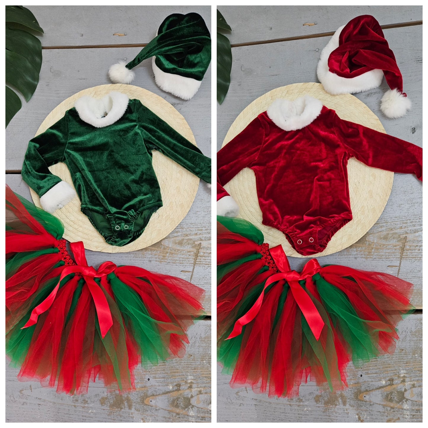 Tutu kerst set | 2 kleuren ( kleine maten )