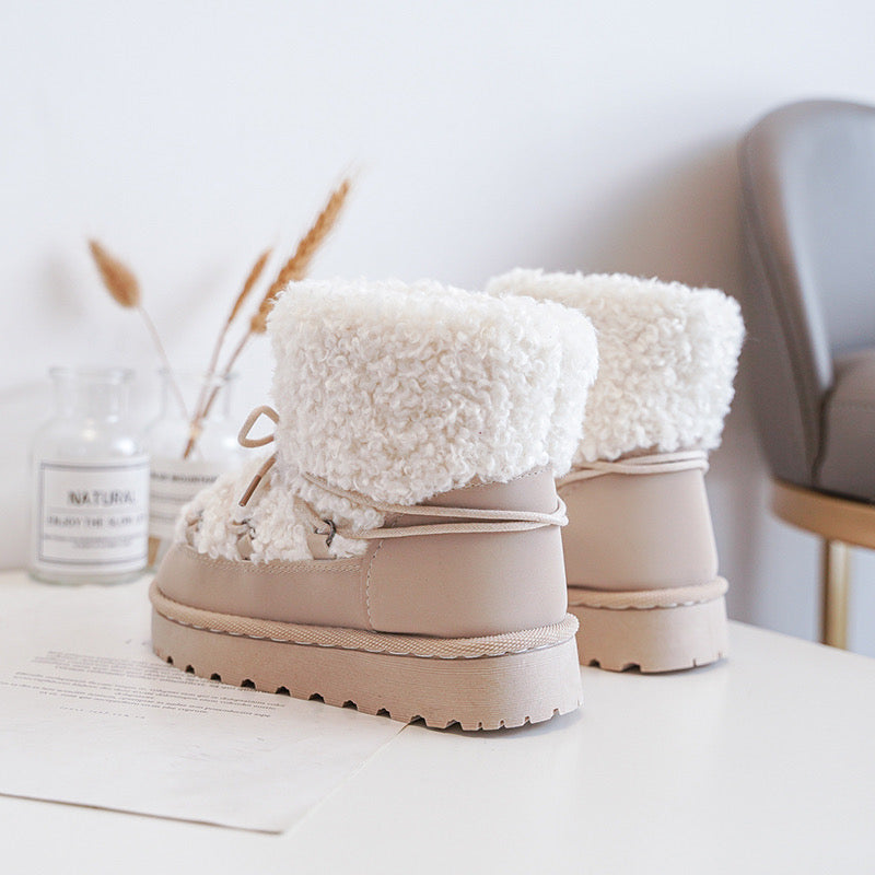 Teddy boots | beige ( tot 41 )