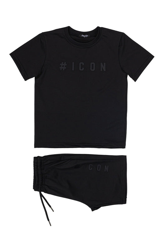 Boys icon set 1 | Zwart