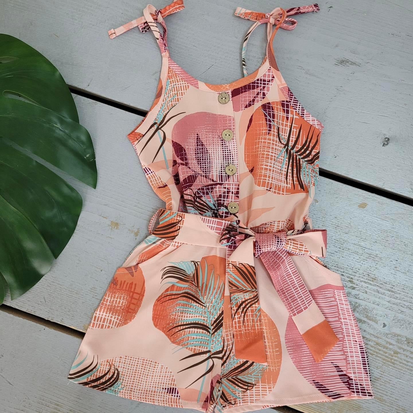 Tropical jumpsuit | koral