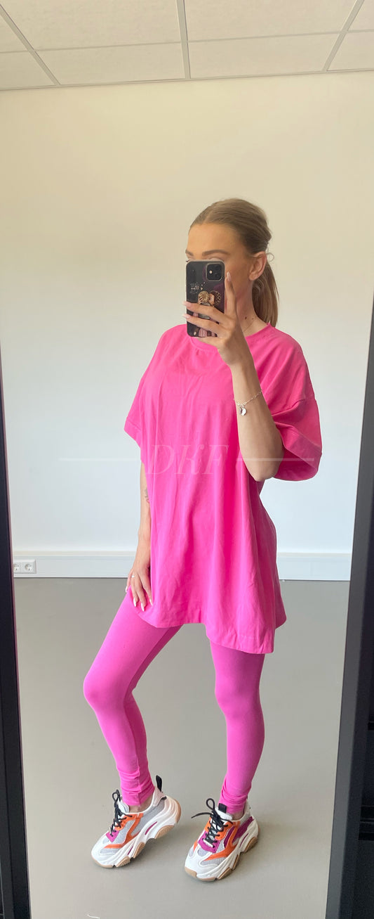 Sarina comfy set | fuchsia