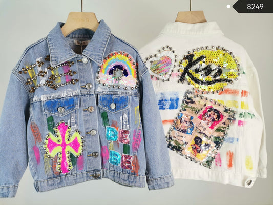 Luxury denim jacket