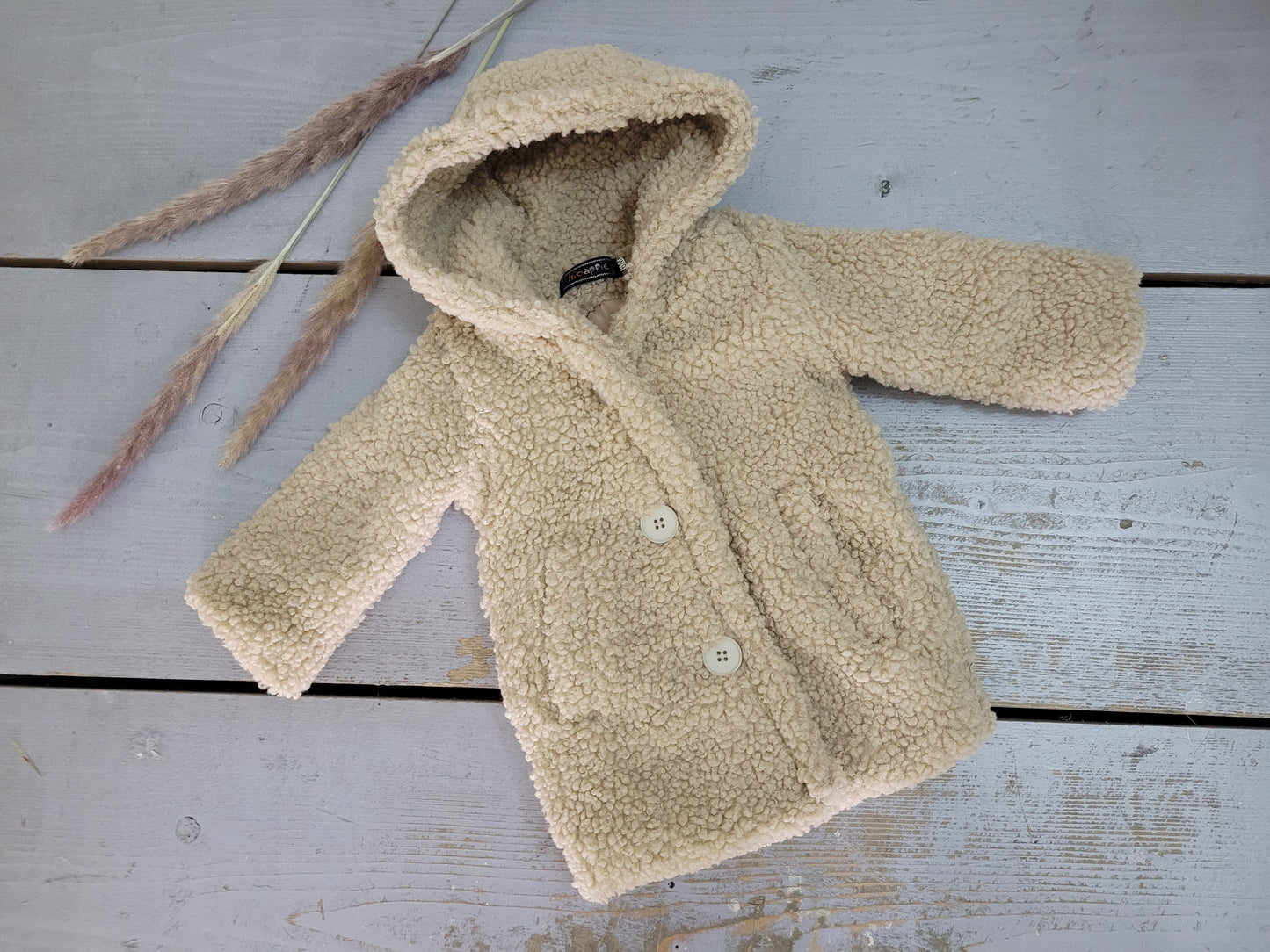 Baby teddy coat | beige