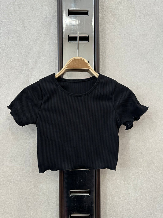 Basic top | Zwart