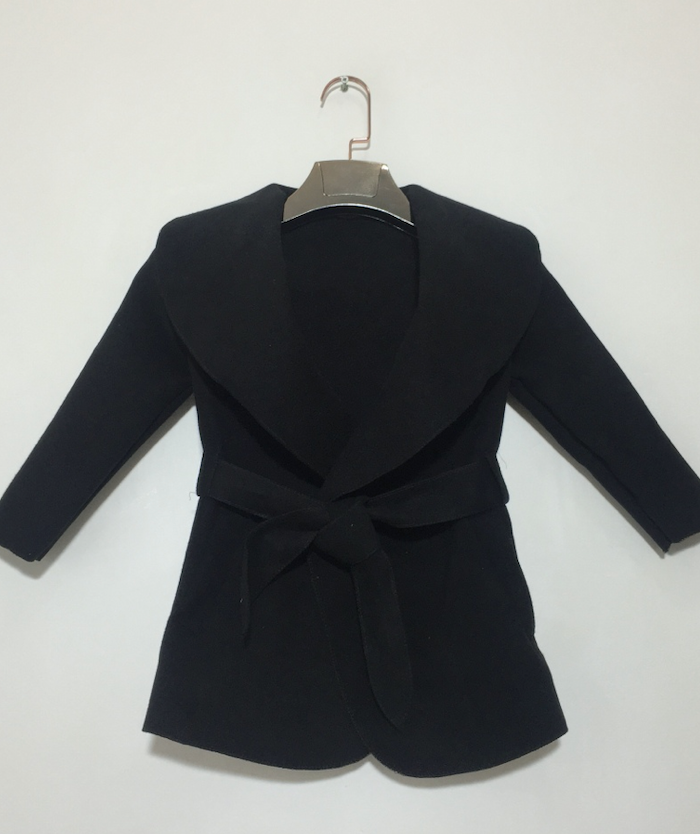 Esmee jacket | zwart & grijs