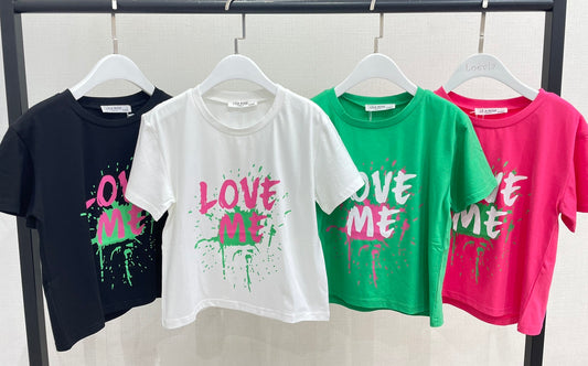 Love me t-shirt | 3 kleuren