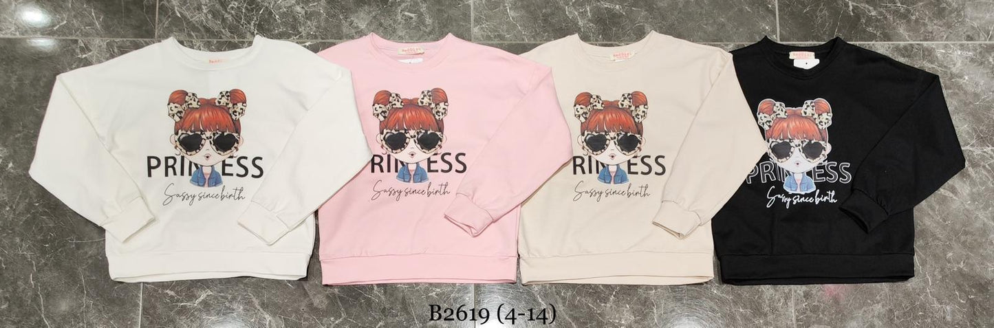 Prinses sweater | 2 kleuren