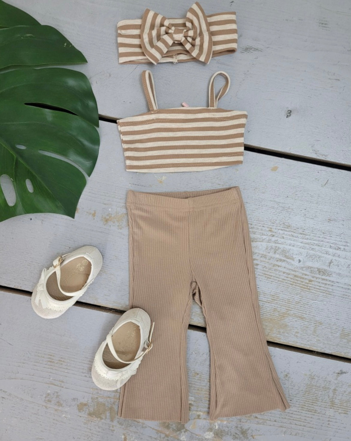 Toocute stripe | Taupe