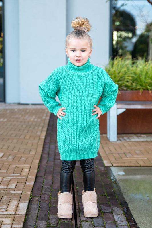 Koll sweater dress | Groen