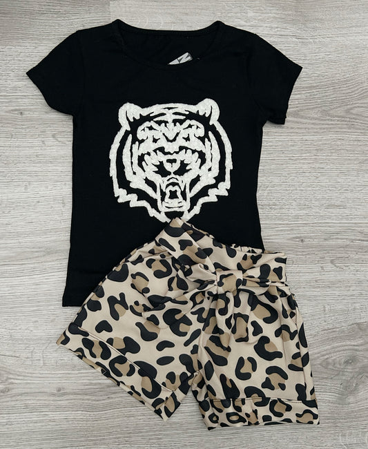 Leopard tiger set