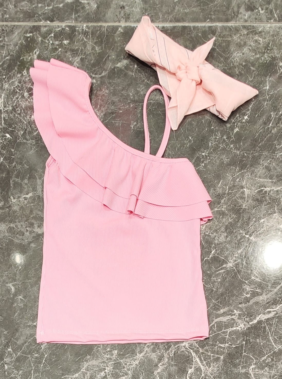 Off shoulder | roze