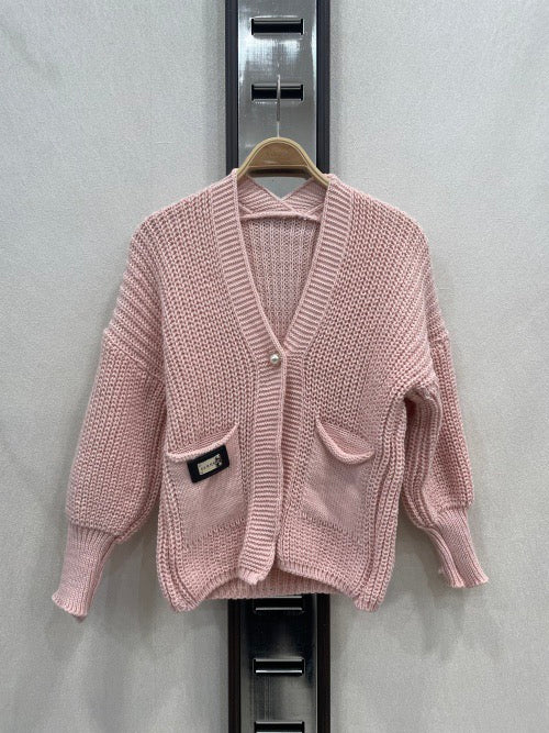 Basic knit vest | Roze ( pre order 6/10 )