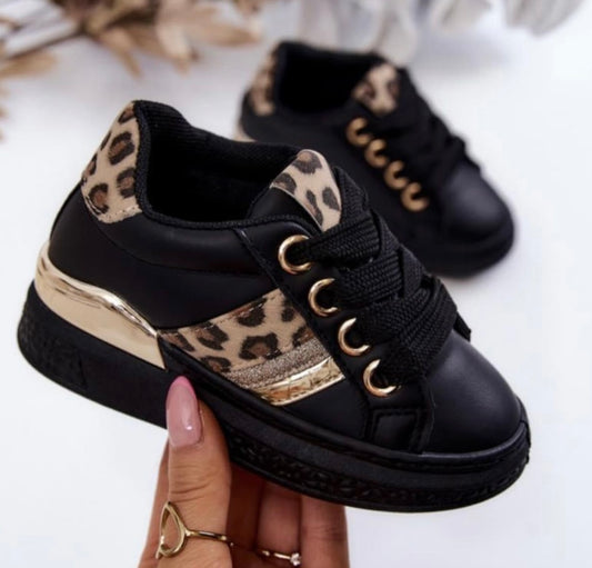 Glam leopard | Zwart