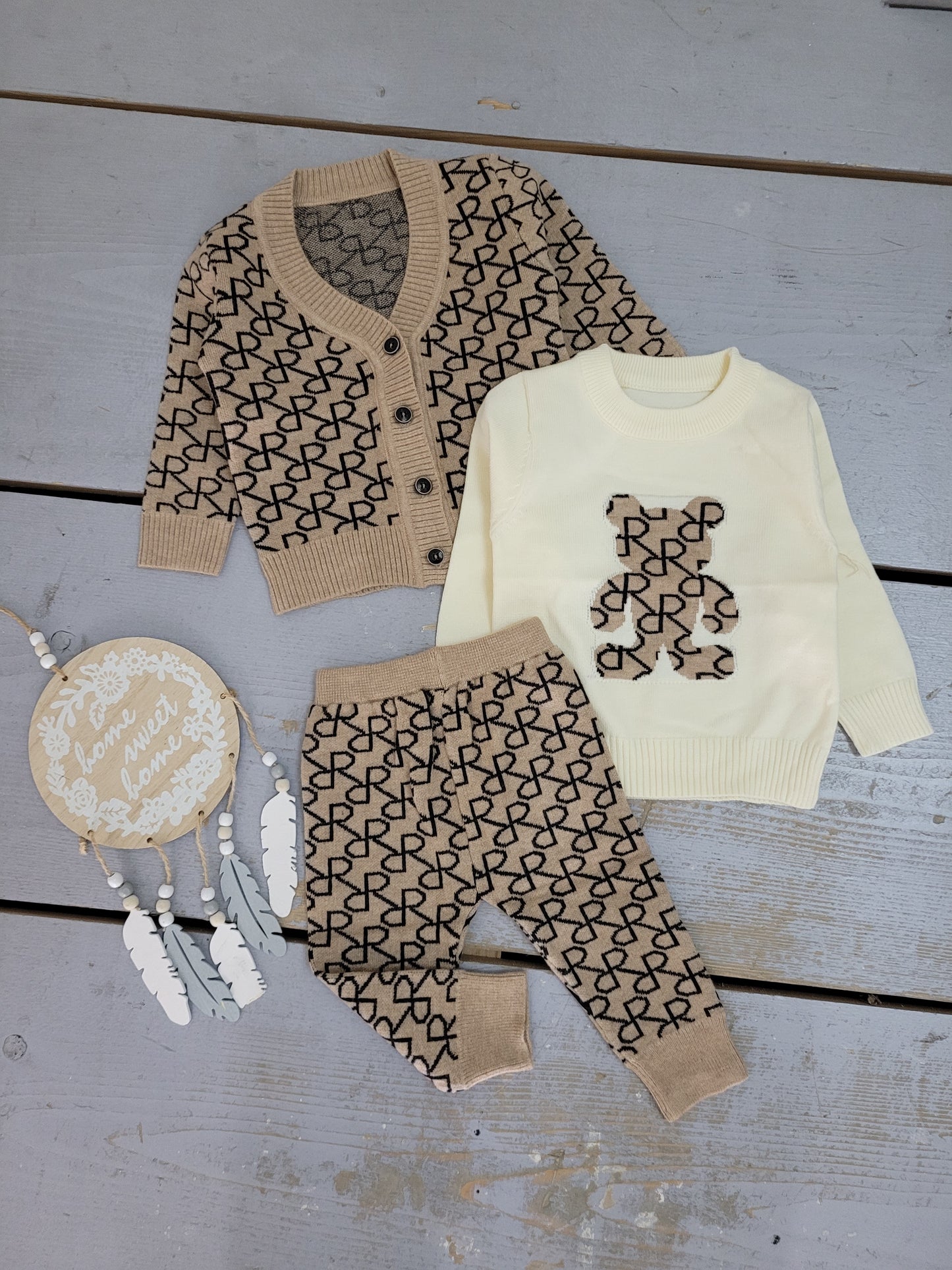 Bear set | Beige